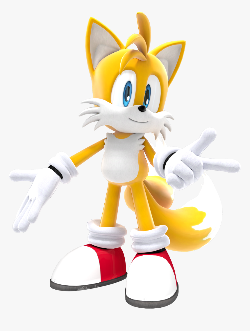 Tails The Fox 3d, HD Png Download