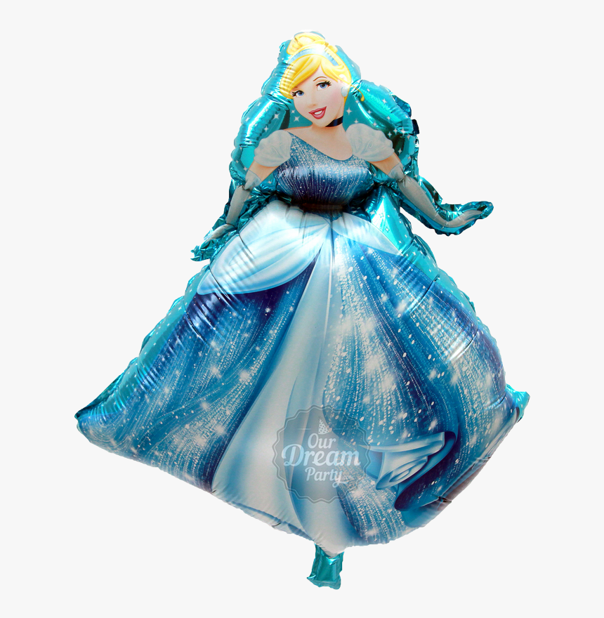 Balon Foil Cinderella - Barbie, HD Png Download