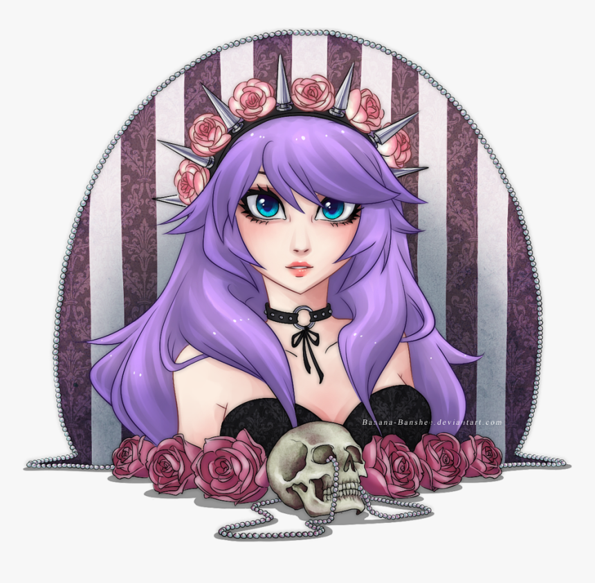 Anime Goth Art, HD Png Download