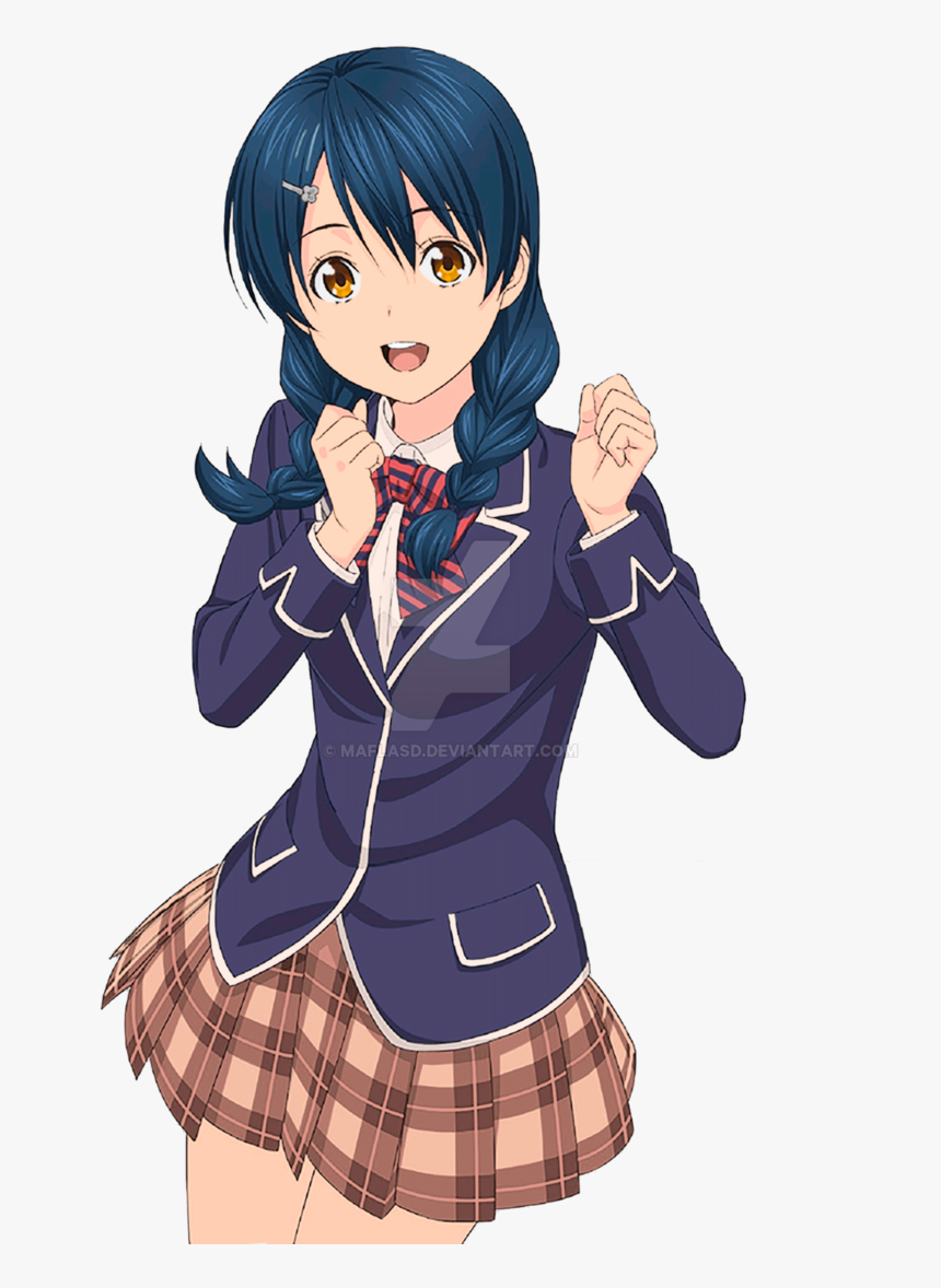 Food Wars Megumi Png, Transparent Png