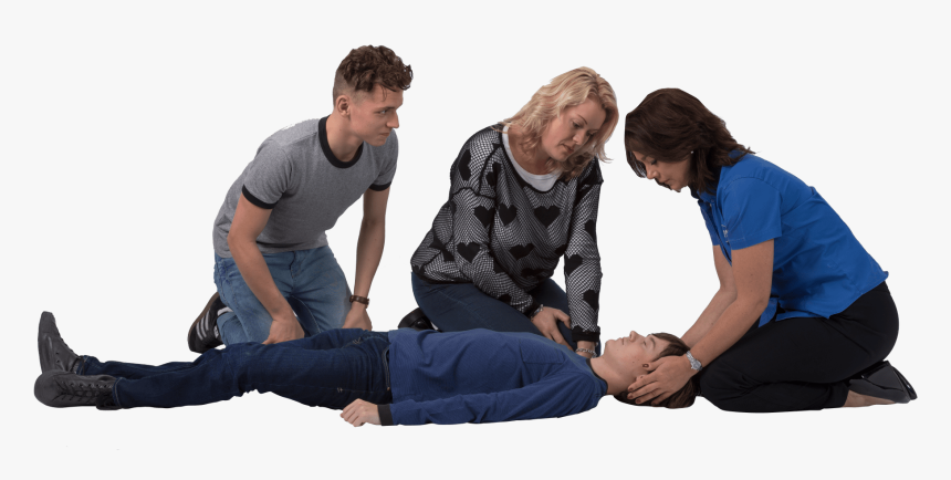 A Young Boy Is Laying On The Ground Unconscious Whilst - Sitting, HD Png Download