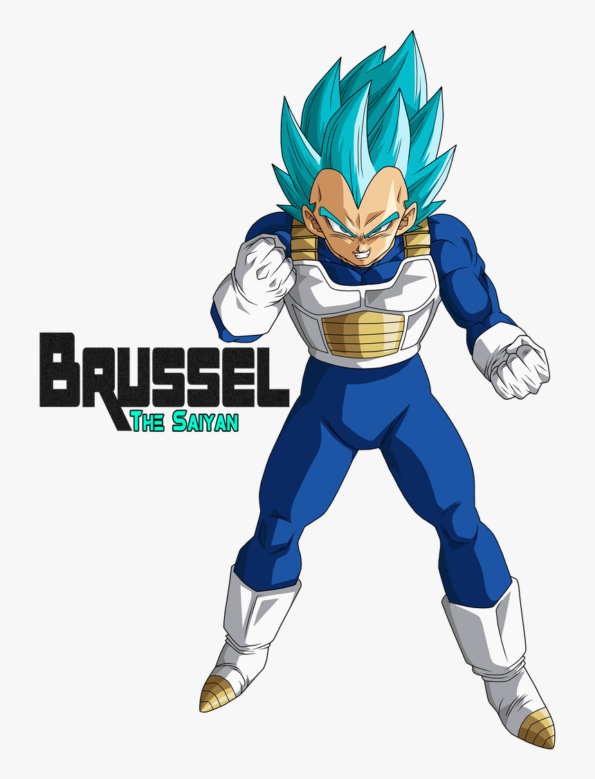 Super Saiyan Blue Vegeta Brussel, HD Png Download
