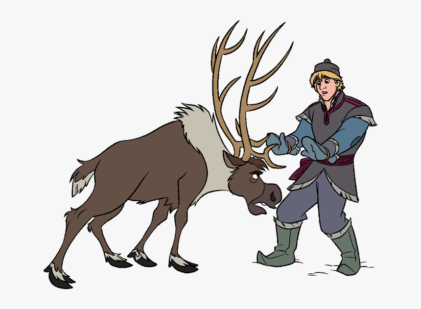 Frozen And Frozen Fever Clip Art Image 3 - Kristoff I Sven, HD Png Download