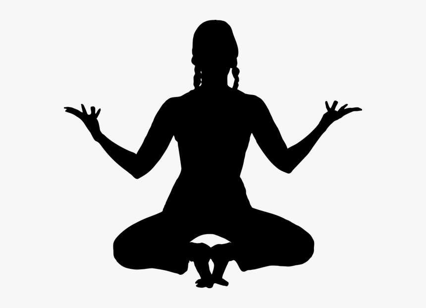 David Simons - Yoga Silhouette, HD Png Download