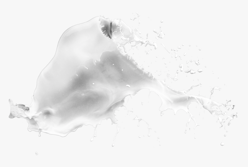 #milk #milksplash - Splash, HD Png Download