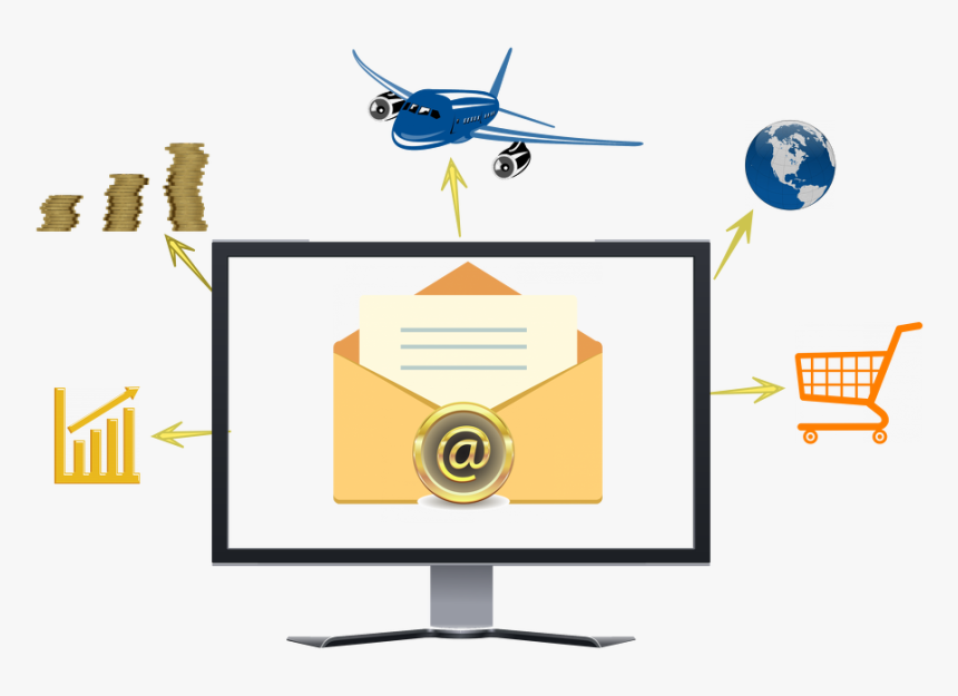 Led-backlit Lcd Display, HD Png Download