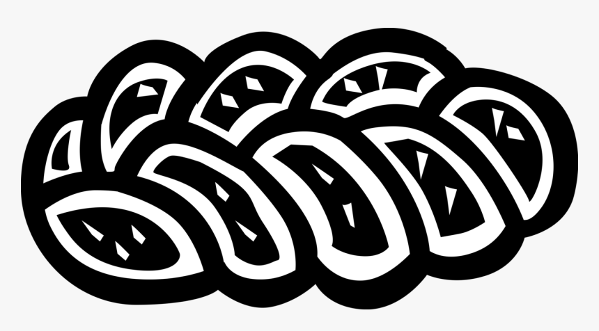 Vector Illustration Of Staple Food Baked Bread Prepared - Illustration, HD Png Download