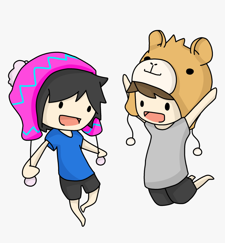 Dan And Phil Cartoon Drawings, HD Png Download