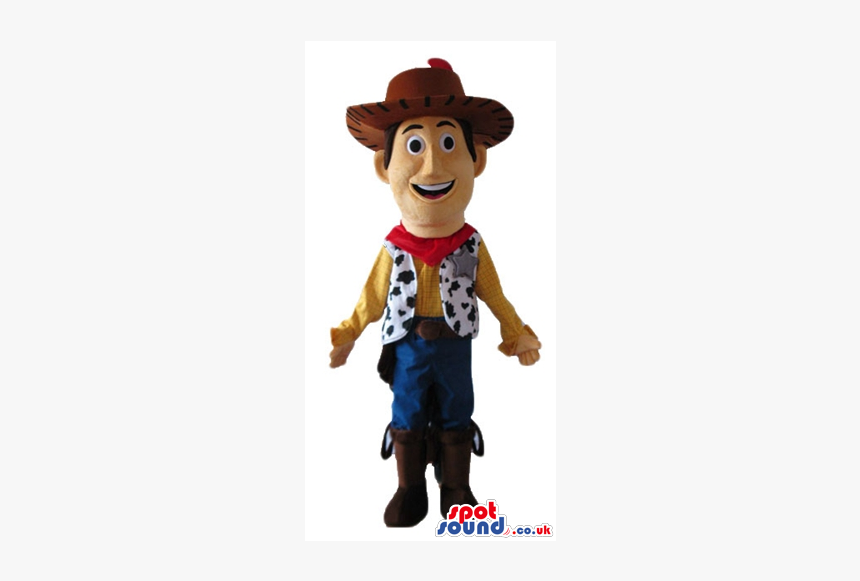 Mascot Costume Of Woody - Cartoon, HD Png Download