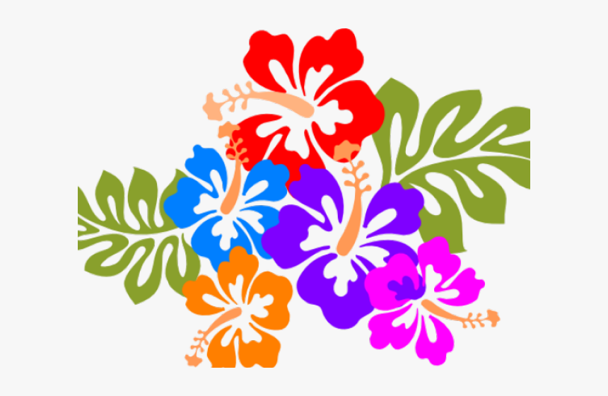 Dancing Clipart Luau - Hibiscus Clip Art, HD Png Download
