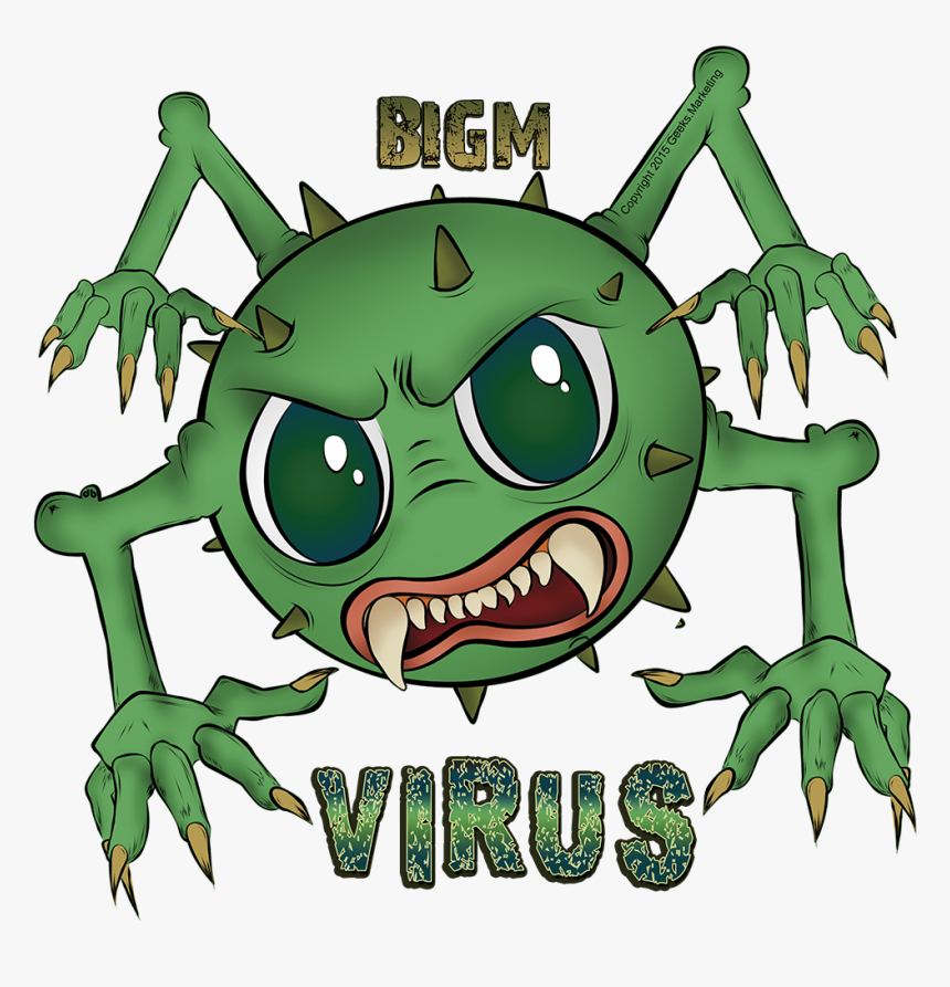 Bigm Virus, HD Png Download