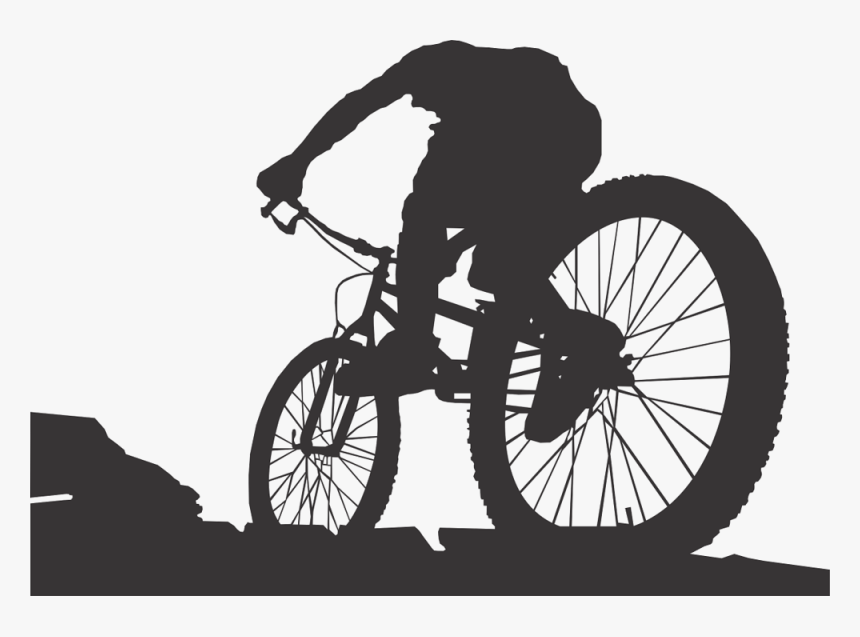 Mountain Bike Vector, HD Png Download