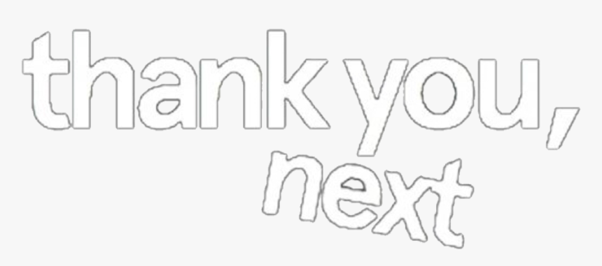 #white #text #words #whiteoverlay #thankunext #ariana - Graphics, HD Png Download