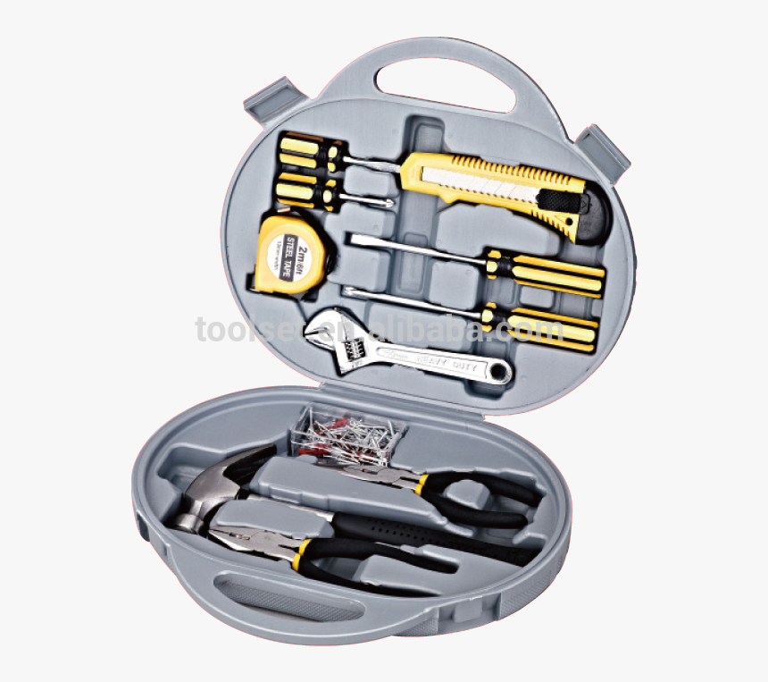 101pcs Portable Plastic Blow Box Mechanics Tools Set - Throwing Knife, HD Png Download