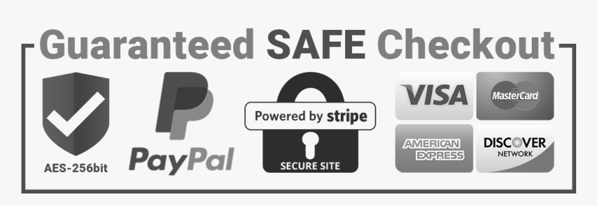 Safe Secure Checkout Black, HD Png Download