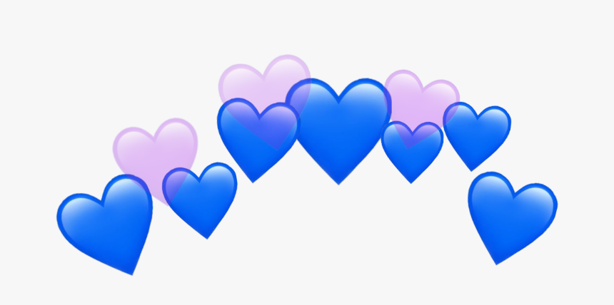 #hearts #heart #heartcrown #girls #girlslove #girlsilhouetteremix - Heart, HD Png Download