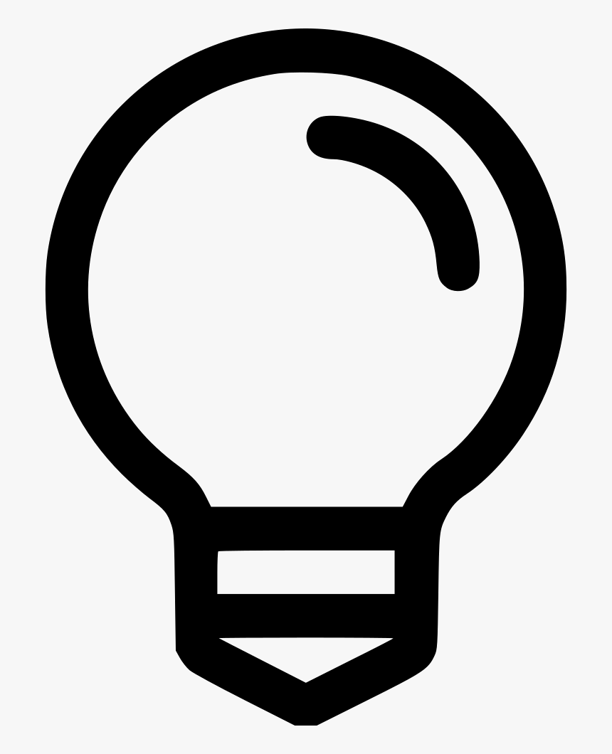 Lightbulb - Icon, HD Png Download