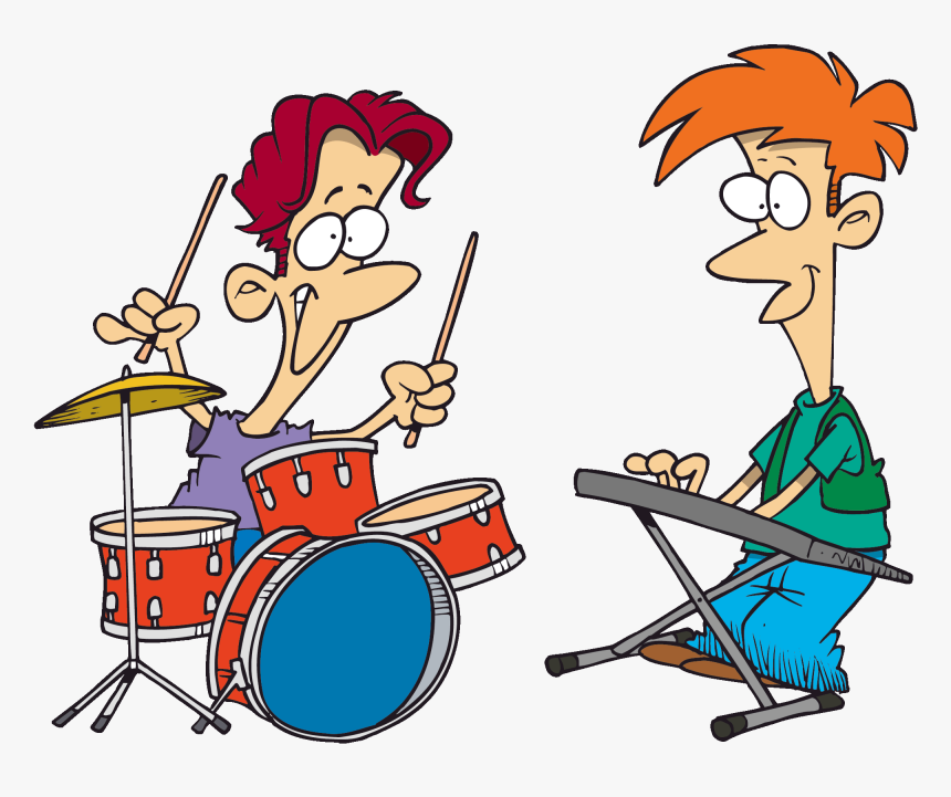 Kids Music Clipart - Musikband Clipart, HD Png Download