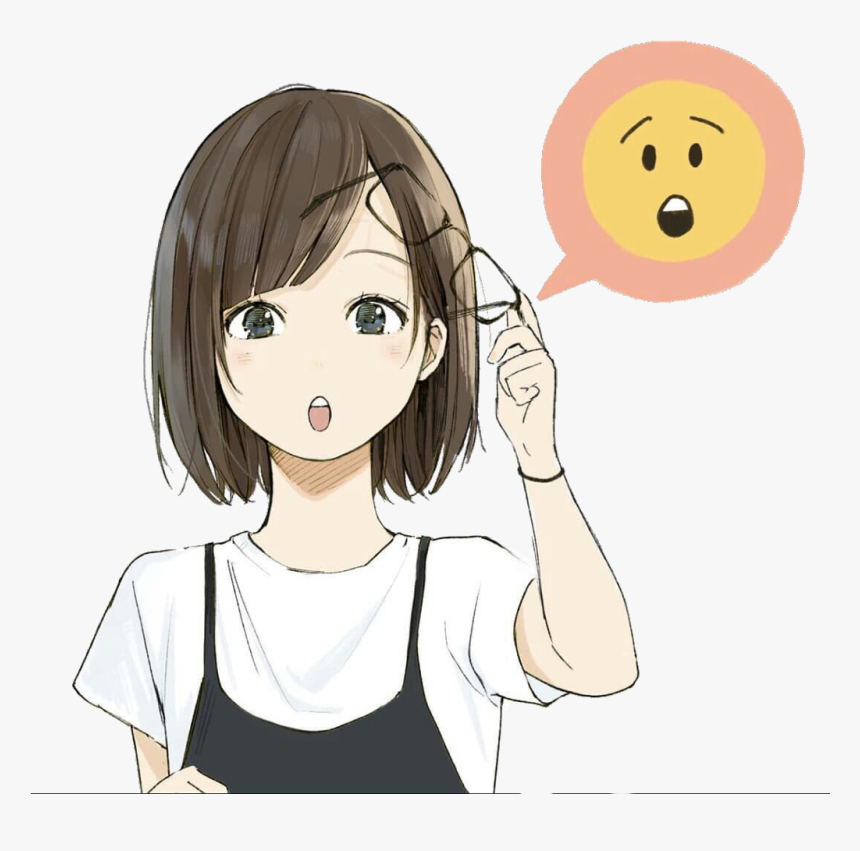 #anime #animetyan #tyan #cute #kawaii #ftestickers - Sticker Emojis Anime, HD Png Download