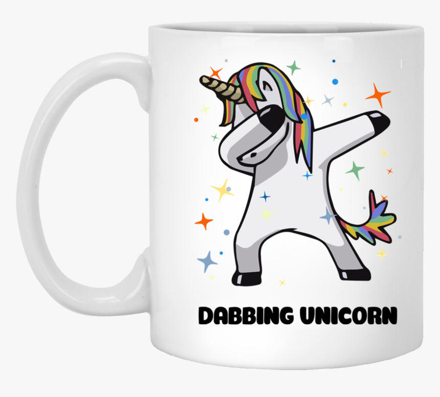 Dabbing Unicorn Mugs Dab Hip Hop - Drawing Of A Dabbing Unicorn, HD Png Download