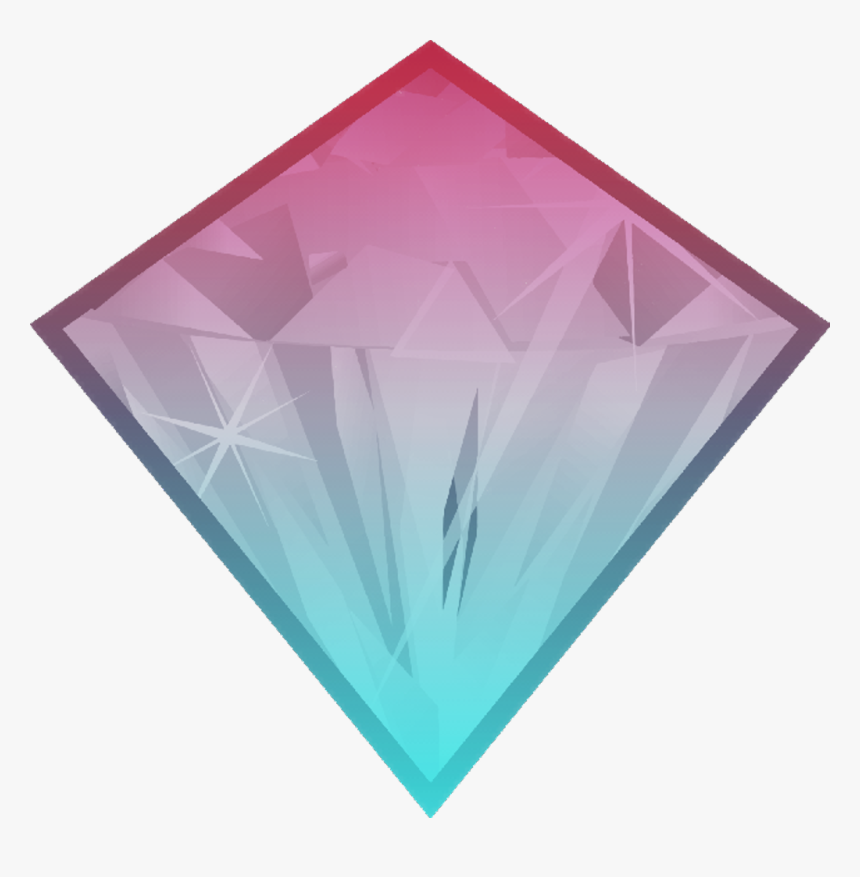 Diamond Aesthetic Aestheticvaporwave Vaporwave Vapor - Triangle, HD Png Download