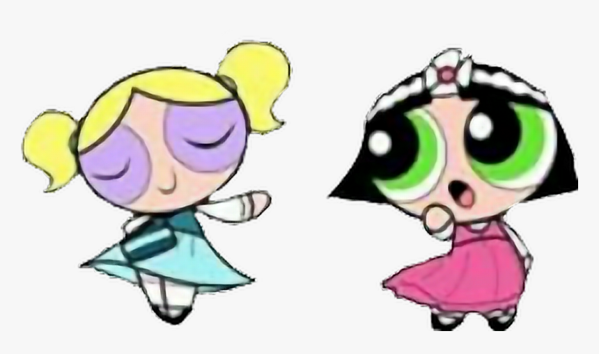 #powerpuff Girls #bubbles #bottercup - Cartoon, HD Png Download