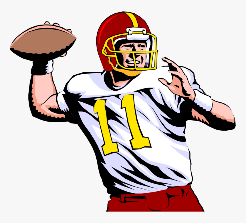 Banner Library Download Of Techflourish Quarterback - Football Clip Art, HD Png Download