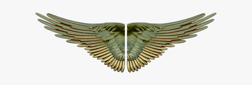 Gilded Wings Png, Transparent Png