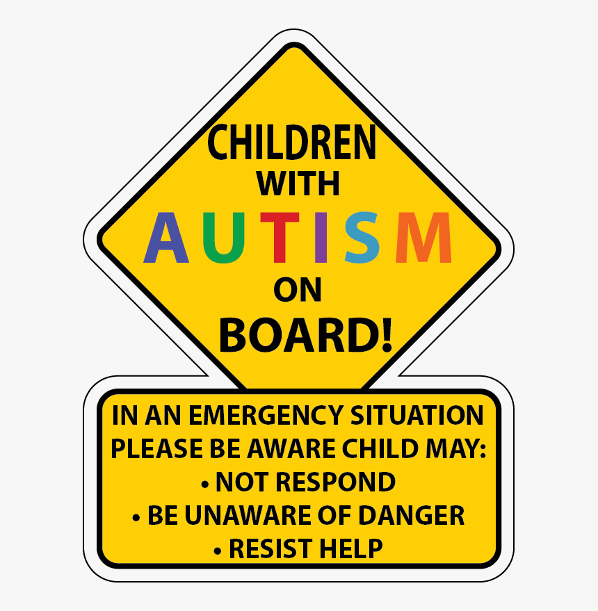 Autism Car Stickers, HD Png Download