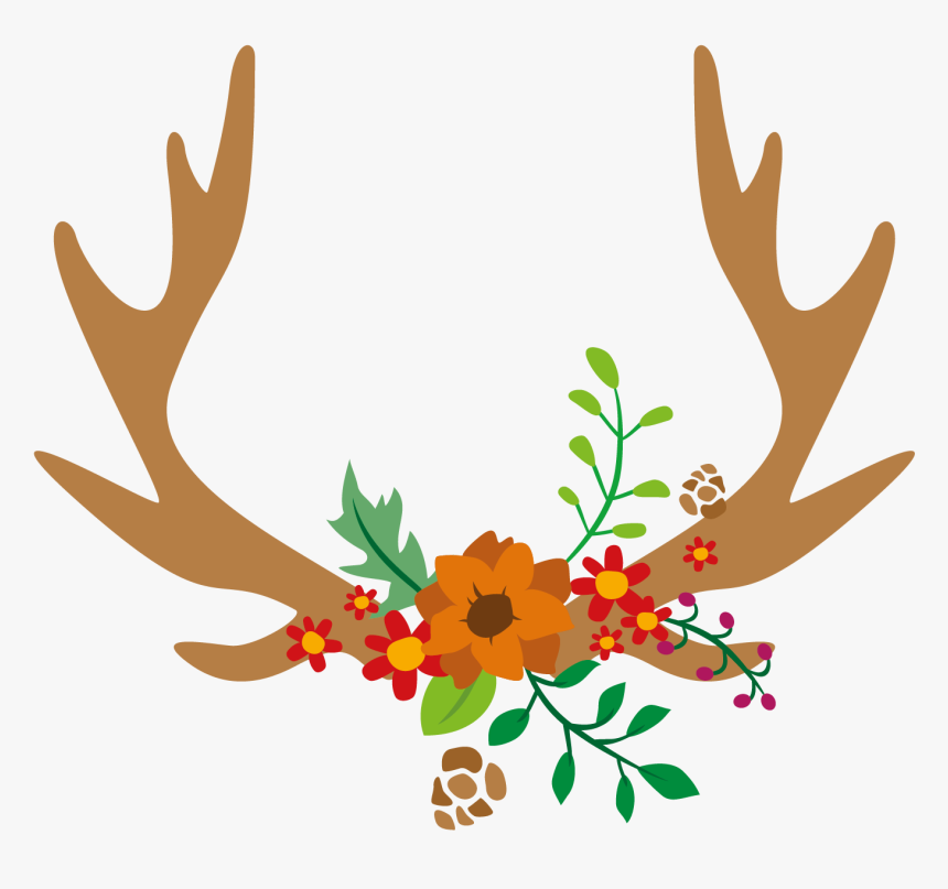 Download Antlers With Christmas Lights Svg Free Hd Png Download Transparent Png Image Pngitem