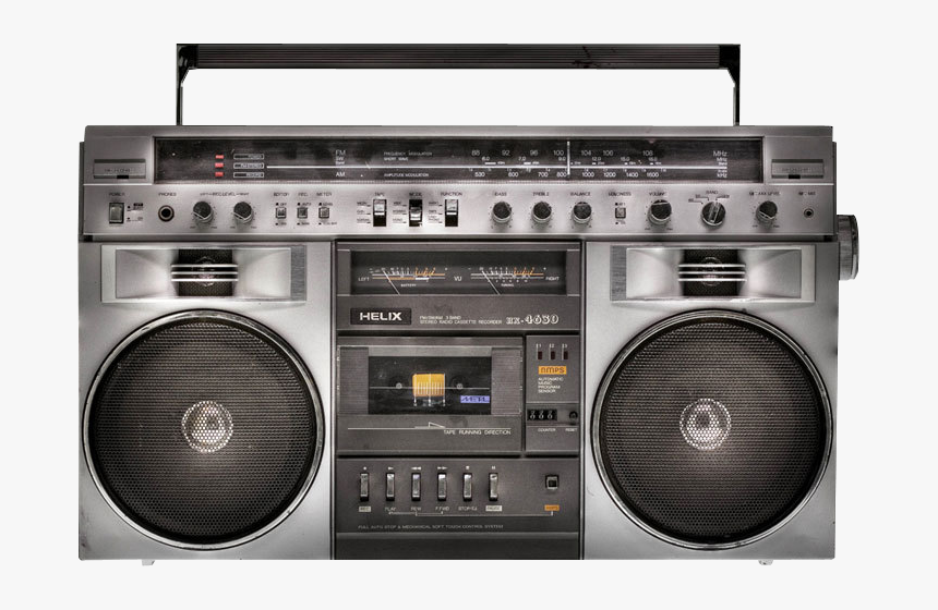 Inventos De Los 80s , Png Download - Old School Boombox Png, Transparent Png