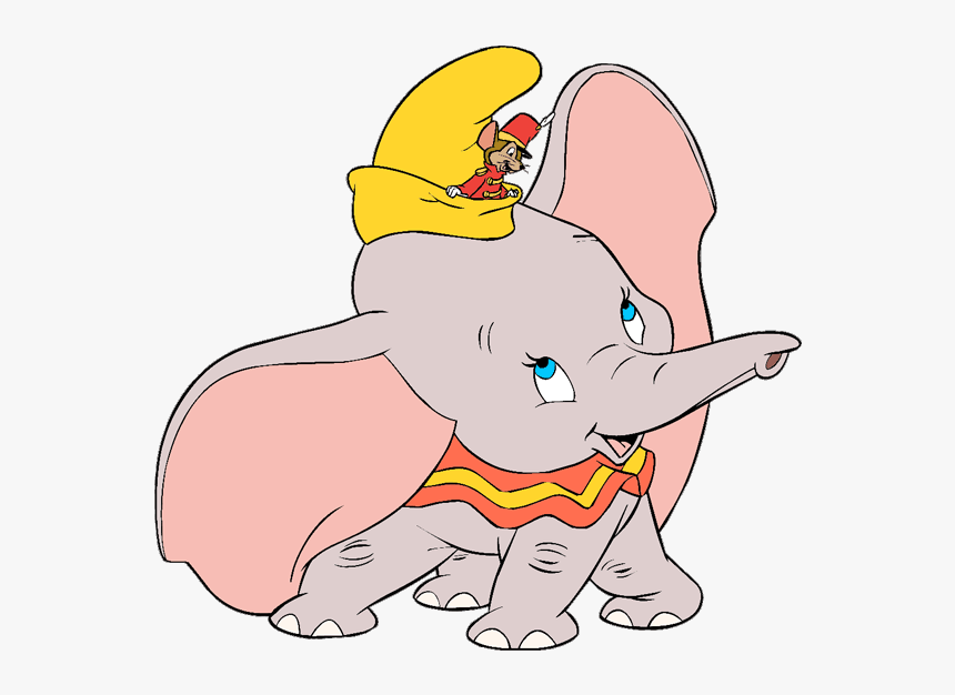 Dumbo Cupcake Toppers, HD Png Download
