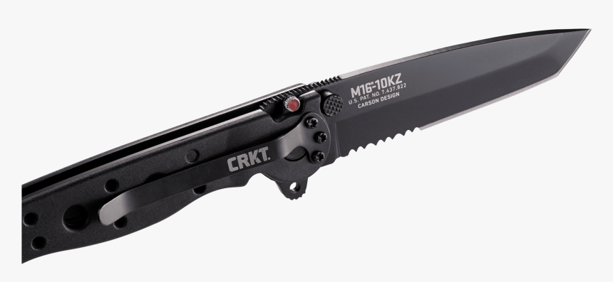 10kz Tanto Black With Triple Point™ Serrations - Saw Chain, HD Png Download