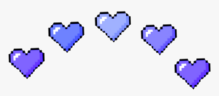 #crown #heart #hearts #heartcrown #heartscrown #heartcrowns - Heart, HD Png Download