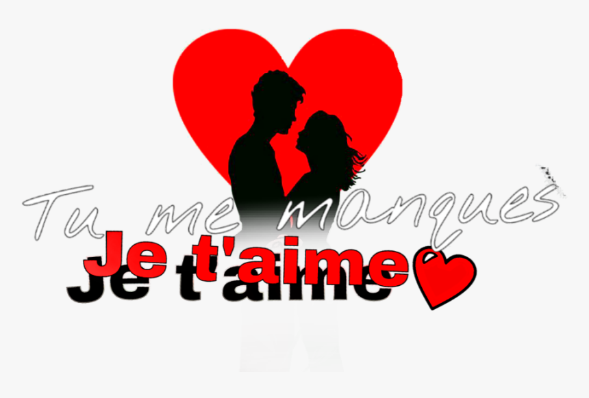 #tumemanques #imissyou #imissyou #jtm #jetaime #heart - Couple Silhouette Love, HD Png Download