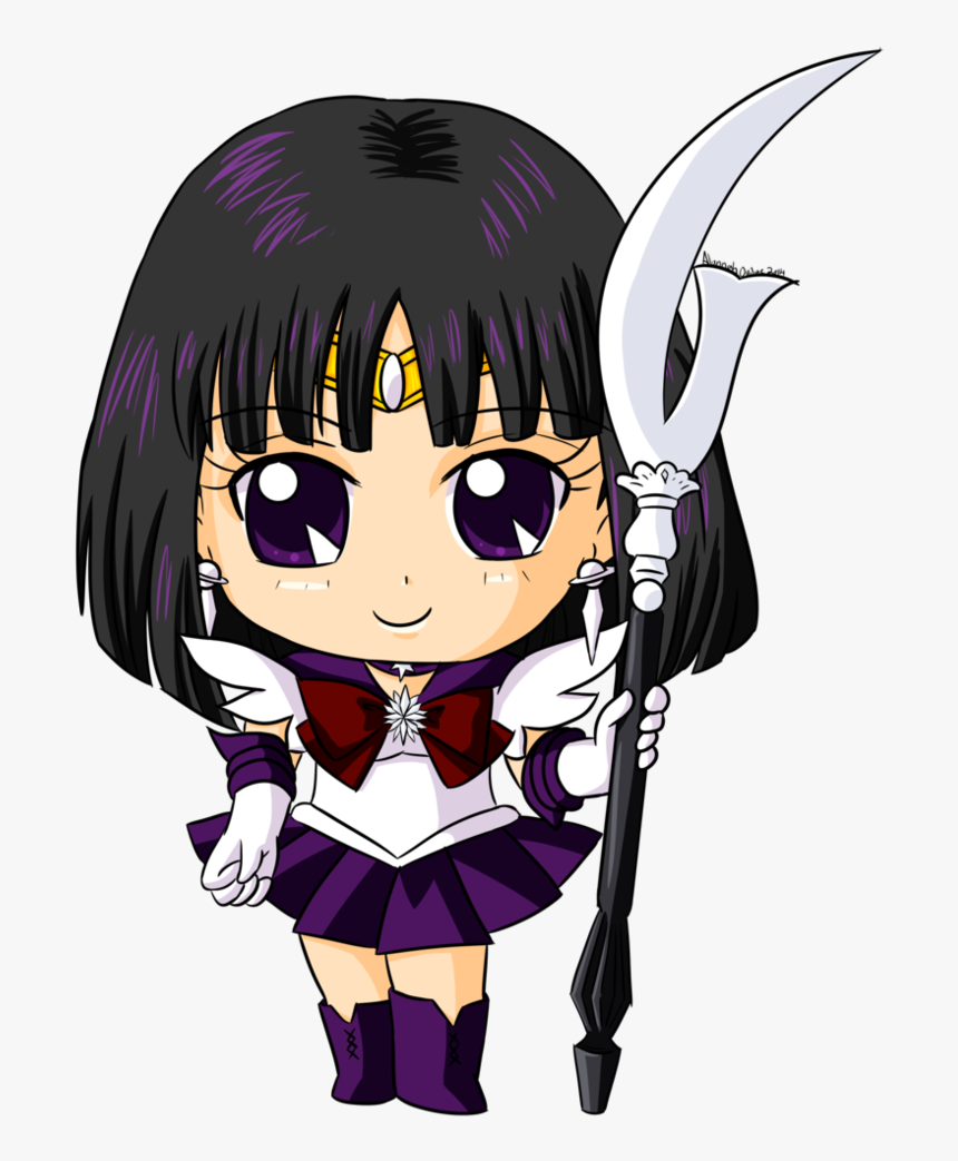 Sailor Moon Saturno Chibi, HD Png Download