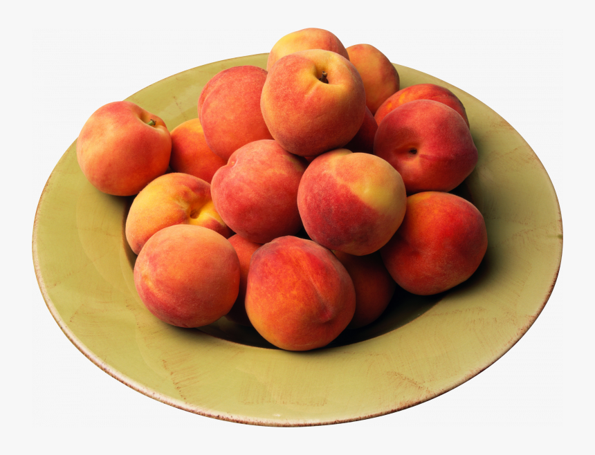 Download And Use Peach Icon Png - Plate Full Of Peaches, Transparent Png