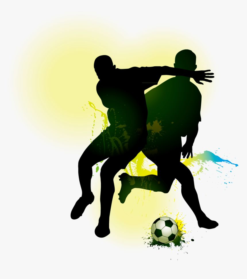 Football Clip Art - Football Player Clipart Png Colored, Transparent Png