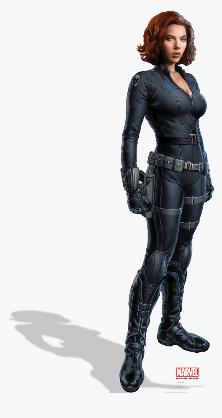Avengers 2012 Black Widow, HD Png Download