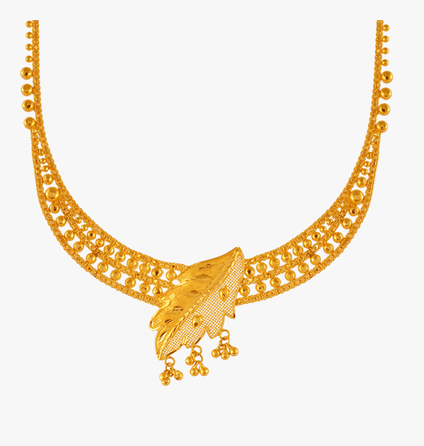 Chandra Jewellers 22kt Yellow Gold Necklace For Women - Кольцо Abs Saf Skrs 9042, HD Png Download