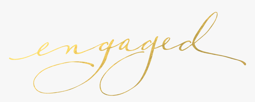 Engaged Asheville - Calligraphy, HD Png Download