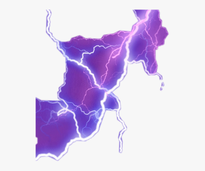 #thunder #freetoedit - Map, HD Png Download