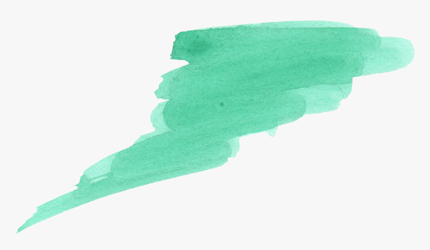 Mint Green Watercolor Png, Transparent Png