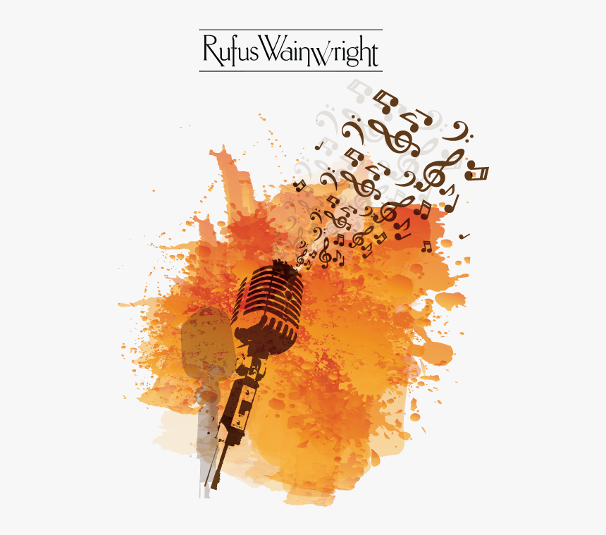 T-shirt Design By Kika Design Studio For Little Empire - Antique Microphone Black And White, HD Png Download