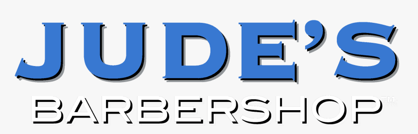 Cropped Judes Barbershop Blue Logo Polished, HD Png Download