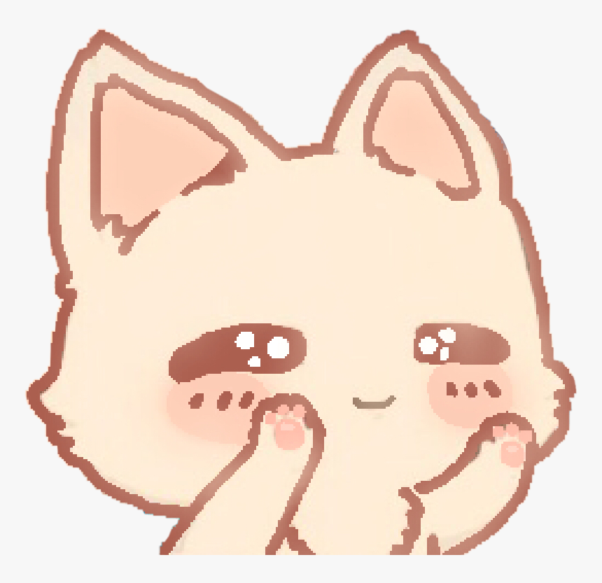 #cat #kat #kitty #kittycat #kitten #kawaii #cute #freetoedit - Illustration, HD Png Download