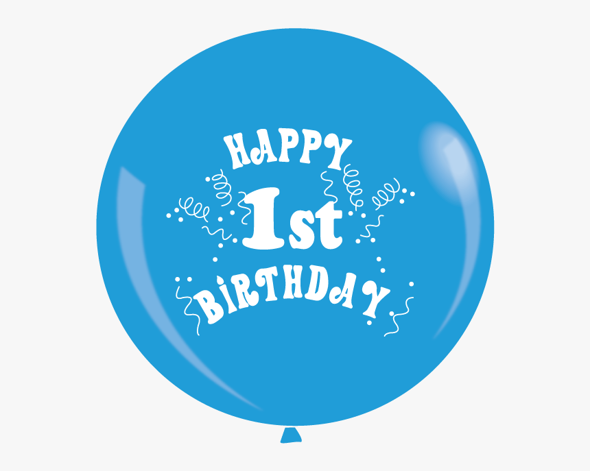 Birthday 1st - Circle, HD Png Download