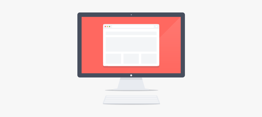 Led-backlit Lcd Display, HD Png Download