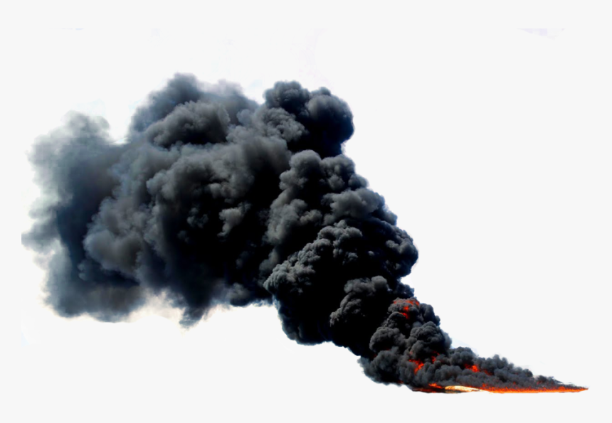 #smoke #explosion #fire #bomb #boom #nuke #missle #cloud - Pollution Oil, HD Png Download