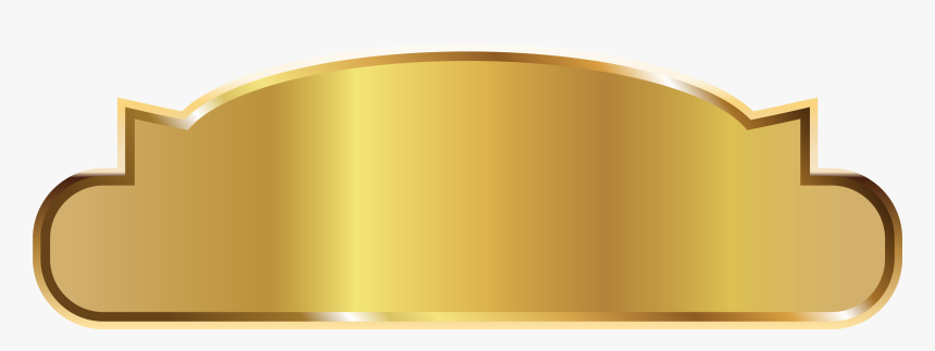 Gold Label Template Png, Transparent Png